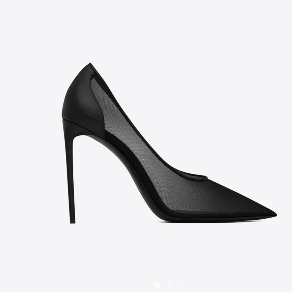 Saint Laurent Anju Pumps in Tulle